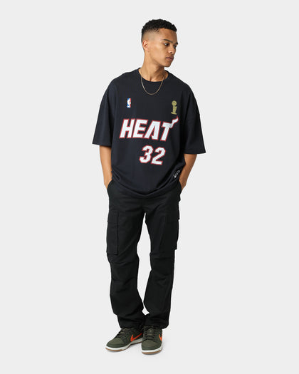 Mitchell & Ness Miami Heat Shaquille O'Neal #32 N&N Oversized T-Shirt Black