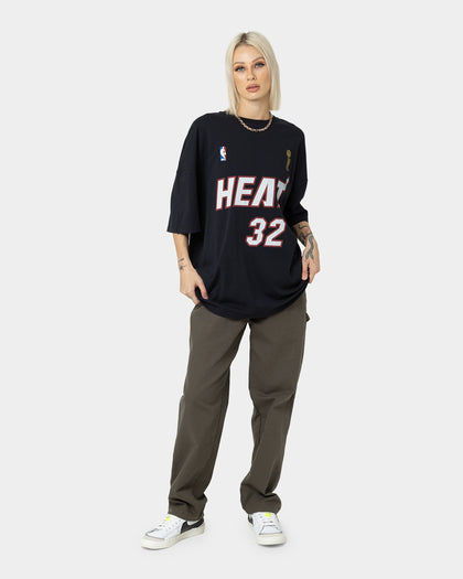 Mitchell & Ness Miami Heat Shaquille O'Neal #32 N&N Oversized T-Shirt Black