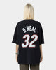 Mitchell & Ness Miami Heat Shaquille O'Neal #32 N&N Oversized T-Shirt Black