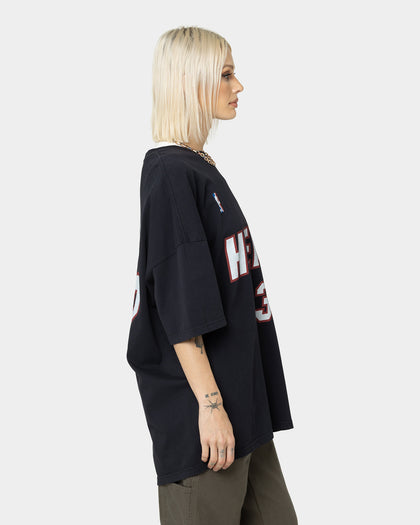 Mitchell & Ness Miami Heat Shaquille O'Neal #32 N&N Oversized T-Shirt Black