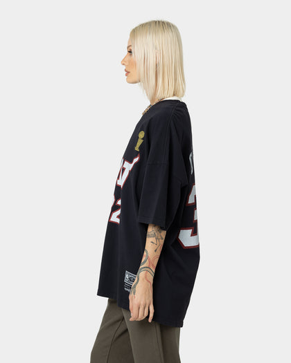 Mitchell & Ness Miami Heat Shaquille O'Neal #32 N&N Oversized T-Shirt Black