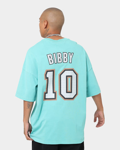 Mitchell & Ness Mike Bibby Vancouver Grizzlies Oversized T-Shirt Faded Teal