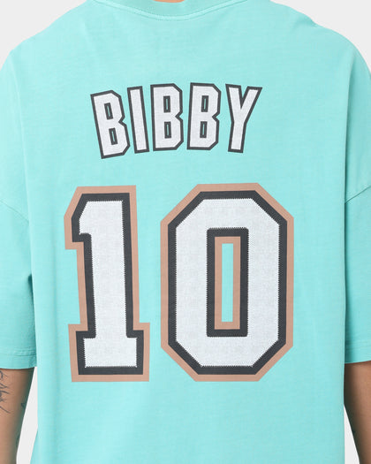 Mitchell & Ness Mike Bibby Vancouver Grizzlies Oversized T-Shirt Faded Teal