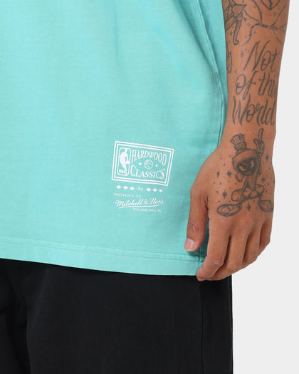 Mitchell & Ness Mike Bibby Vancouver Grizzlies Oversized T-Shirt Faded Teal