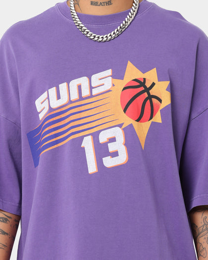 Mitchell & Ness Phoenix Suns Steve Nash Oversized T-Shirt Faded Purple