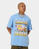 Mitchell & Ness Los Angeles Lakers On Court T-Shirt Blue