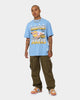 Mitchell & Ness Los Angeles Lakers On Court T-Shirt Blue