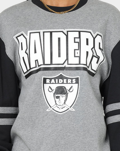 Mitchell & Ness Las Vegas Raiders All Over Print Crewneck 2.0 Grey