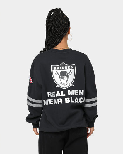 Mitchell & Ness Las Vegas Raiders All Over Print Crewneck 2.0 Grey