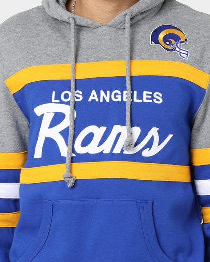 Mitchell & Ness Los Angeles Rams Head Coach Hoodie Royal/Yellow