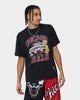 Mitchell & Ness Chicago Bulls Team History Vintage T-Shirt Faded Black