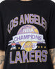 Mitchell & Ness Los Angeles Lakers Team History Vintage T-Shirt Faded Black