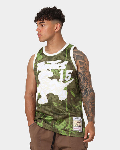 Mitchell & Ness Vince Carter Toronto Raptors '98-'99 Camo Swing Jersey Green Camo
