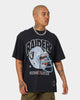 Mitchell & Ness Las Vegas Raiders Helmet Vintage T-Shirt Faded Black