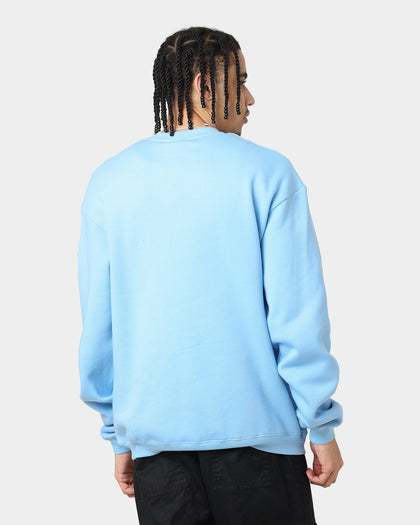 Mitchell & Ness UNC Tar Heels Warm Up Crewneck Carolina Blue