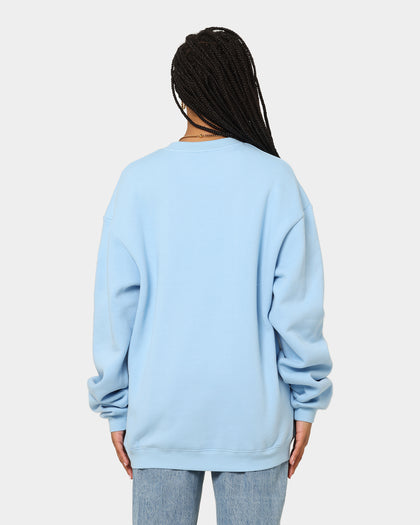 Mitchell & Ness UNC Tar Heels Warm Up Crewneck Carolina Blue