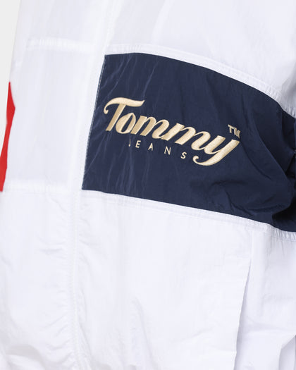 Tommy Jeans Women's TJW Archive Statement Jacket White/Multi-Coloured