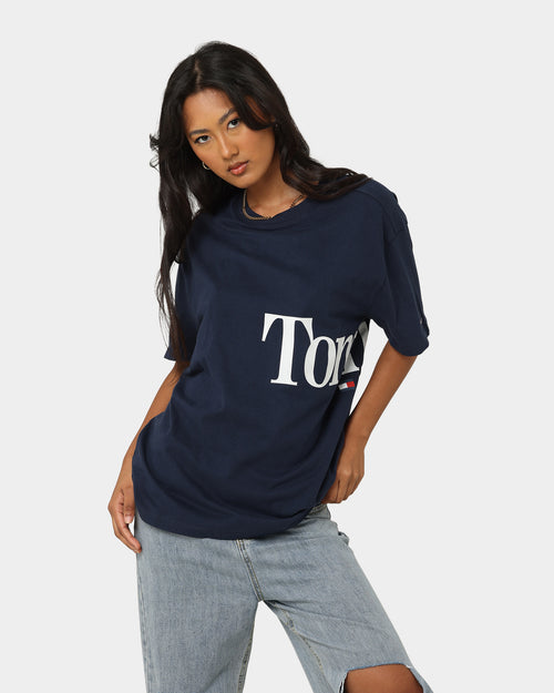 Tommy Jeans Women's Oversized Bold T-Shirt Twilight Navy