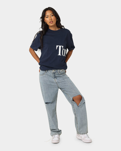 Tommy Jeans Women's Oversized Bold T-Shirt Twilight Navy