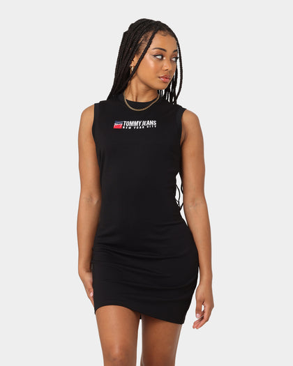 Tommy Jeans Women's TJ Athletic Bodycon Dress Black