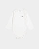 Calvin Klein Infants' Logo Rompers Giftpack 3 Pack Black