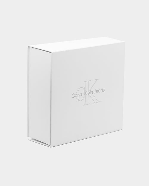 Calvin Klein Infants' Logo Rompers Giftpack 3 Pack Black