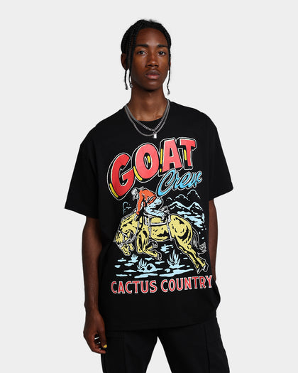 Goat Crew Cactus Country T-Shirt Black