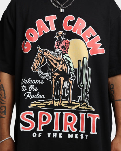 Goat Crew Spirit Of The West T-Shirt Black