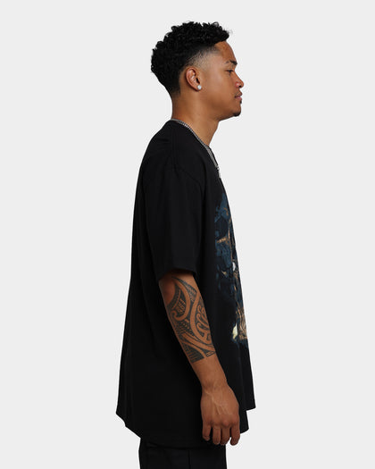 Rats Get Fat Fear The Reaper T-Shirt Black/Gold