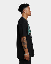 Goat Crew University Of Boston Basketball T-Shirt Black