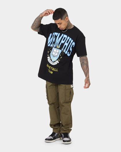 Goat Crew University Of Memphis Basketball T-Shirt Black