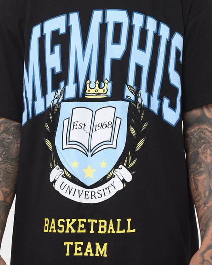 Goat Crew University Of Memphis Basketball T-Shirt Black