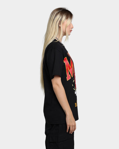 Goat Crew University Of Miami Basketball T-Shirt Black