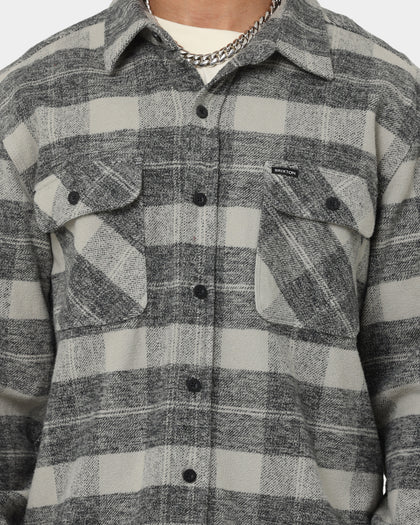 Brixton Bowery Heavyweight Flannel Jacket Black/Charcoal