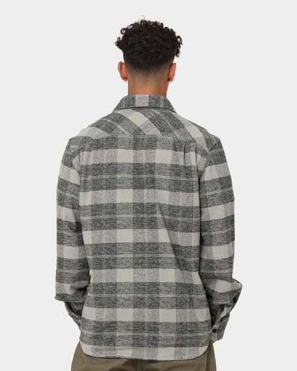Brixton Bowery Heavyweight Flannel Jacket Black/Charcoal