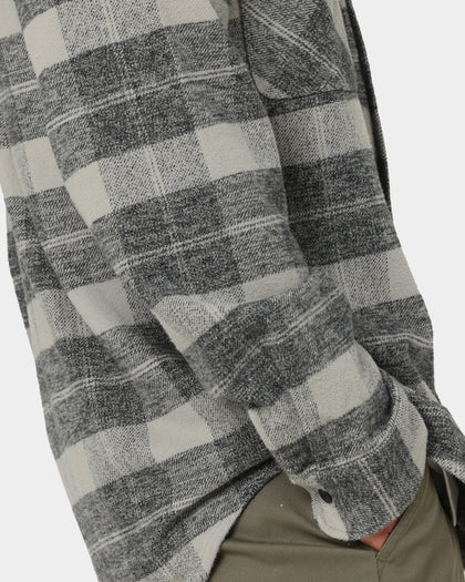 Brixton Bowery Heavyweight Flannel Jacket Black/Charcoal