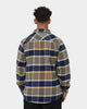 Brixton Bowery Flannel Jacket Moonlit Ocean