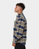 Brixton Bowery Flannel Jacket Moonlit Ocean