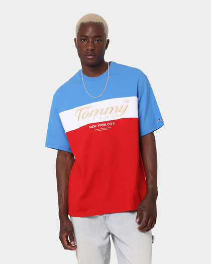 Tommy Jeans TJM Archive T-Shirt Deep Crimson