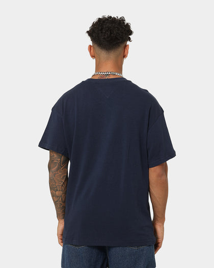 Tommy Jeans TJM College Logo T-Shirt Twilight Navy