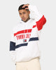 Tommy Jeans Skater Archive Block Hoodie White