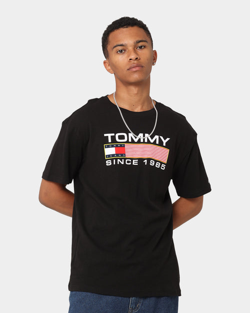 Tommy Jeans TJM Classic Althetic Twist Logo T-Shirt Black