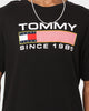 Tommy Jeans TJM Classic Althetic Twist Logo T-Shirt Black