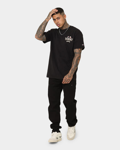 Tommy Jeans TJM Relaxed Modern Prep Back Logo T-Shirt Black