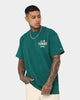 Tommy Jeans TJM Relaxed Modern Prep Back Logo Dark Turf Green