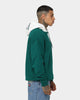 Tommy Jeans TJM Relaxed Block Mix Media Hoodie Dark Turf Green