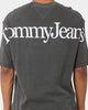 Tommy Jeans TJM Skater Serif Back Logo T-Shirt Black