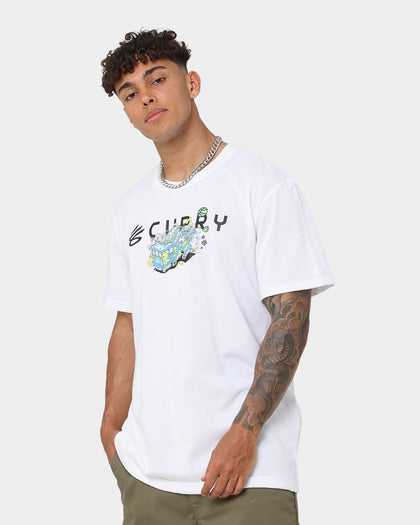 Under Armour X Curry Trolly Heavyweight T-Shirt White/Black
