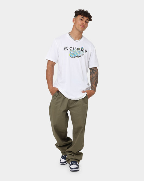 Under Armour X Curry Trolly Heavyweight T-Shirt White/Black