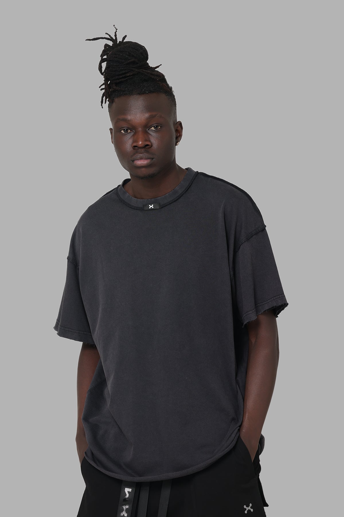 DXXMLife L-5 Txnal Oversized T-Shirt Black/Black | Culture Kings US
